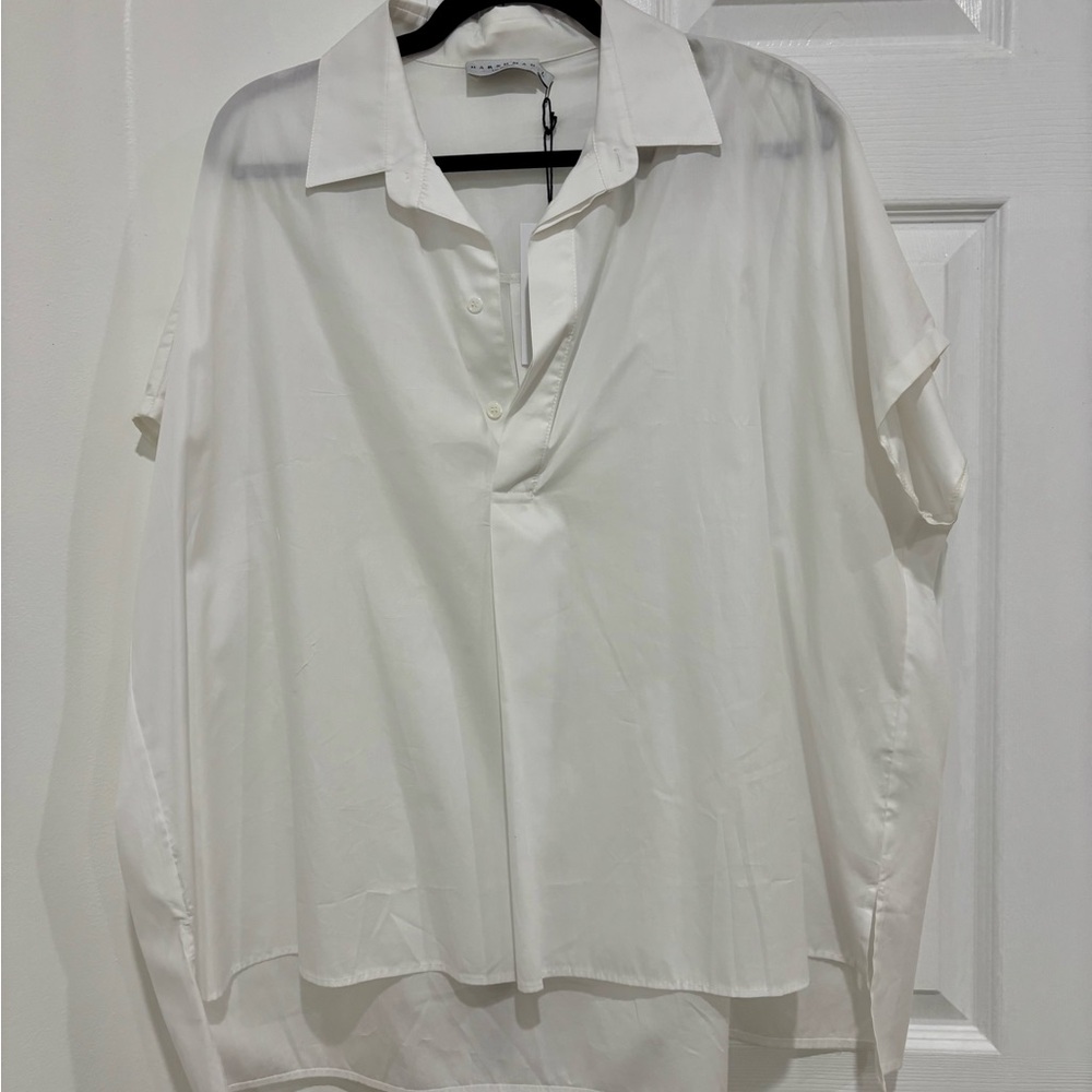 Harshman White Blouse - Large
